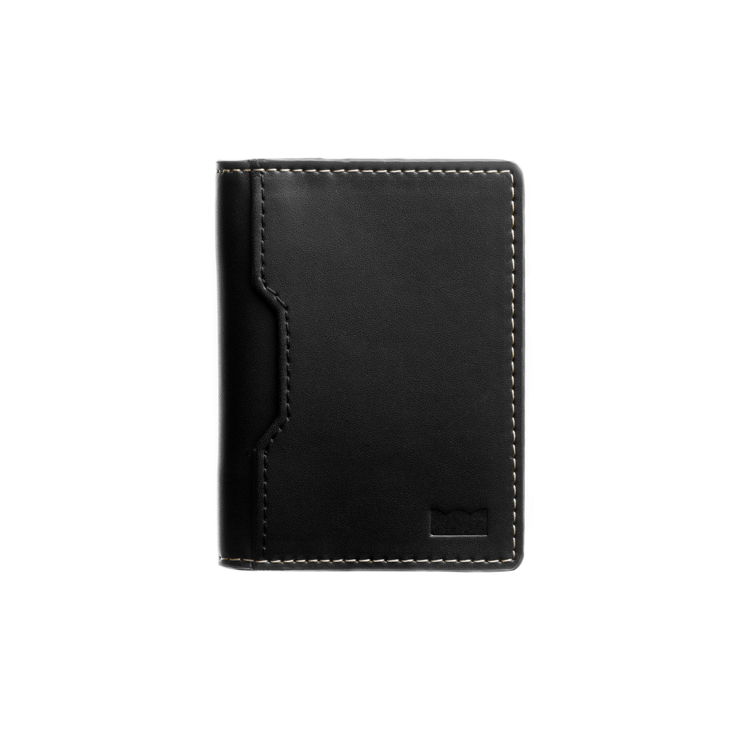 Charcoal Black & Sand Compact Wallet