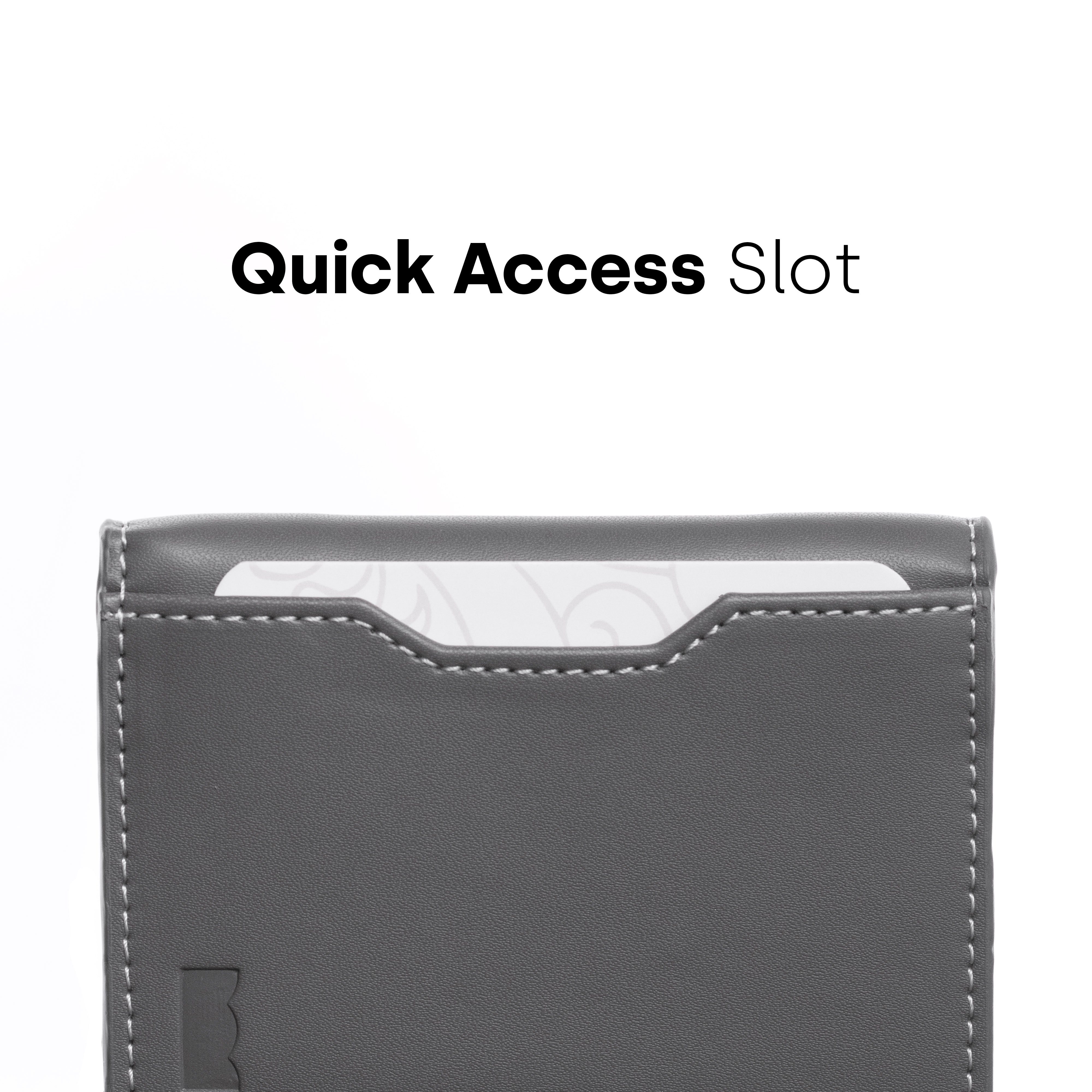 Space Grey & Cool Grey Compact Wallet