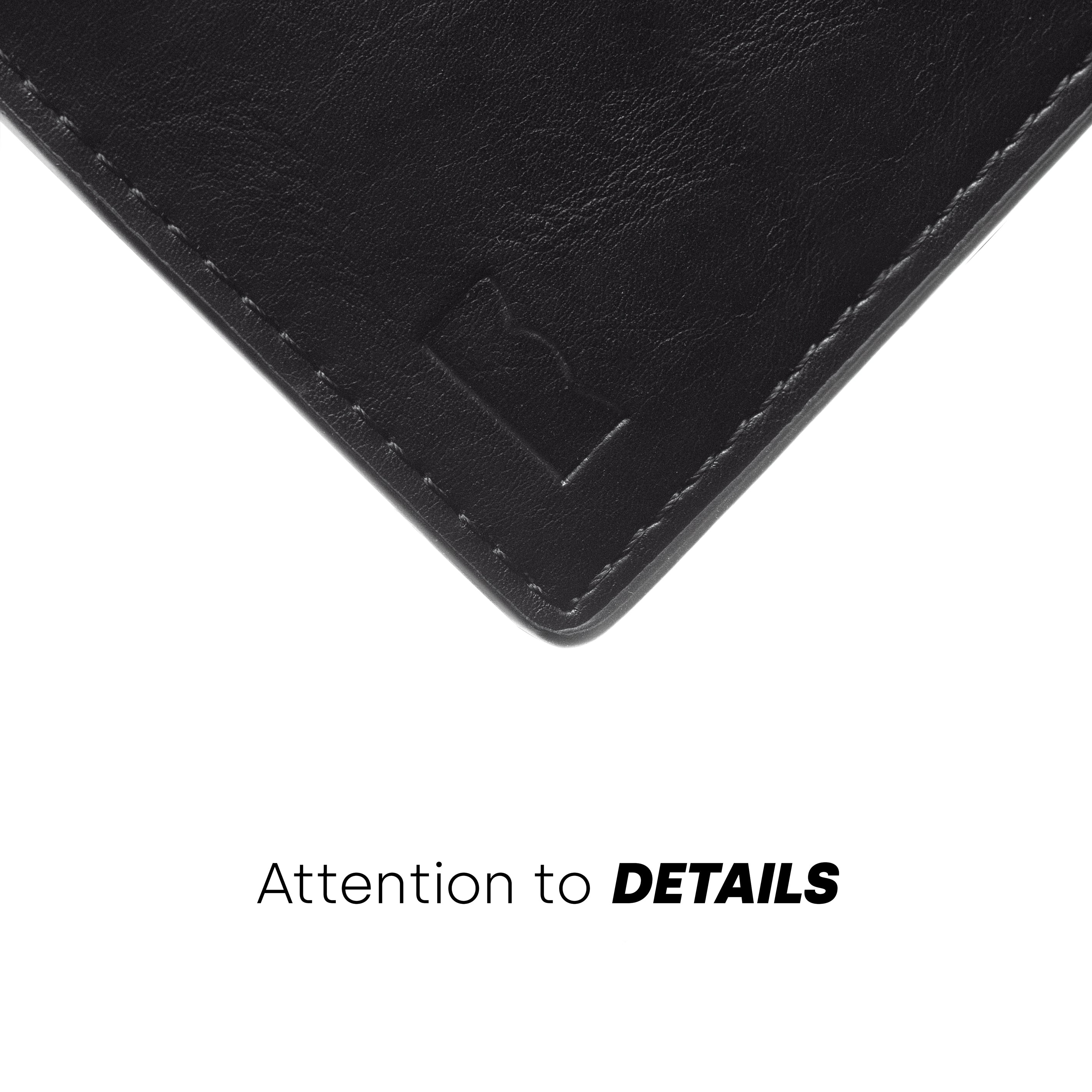 Obsidian Black Compact Wallet