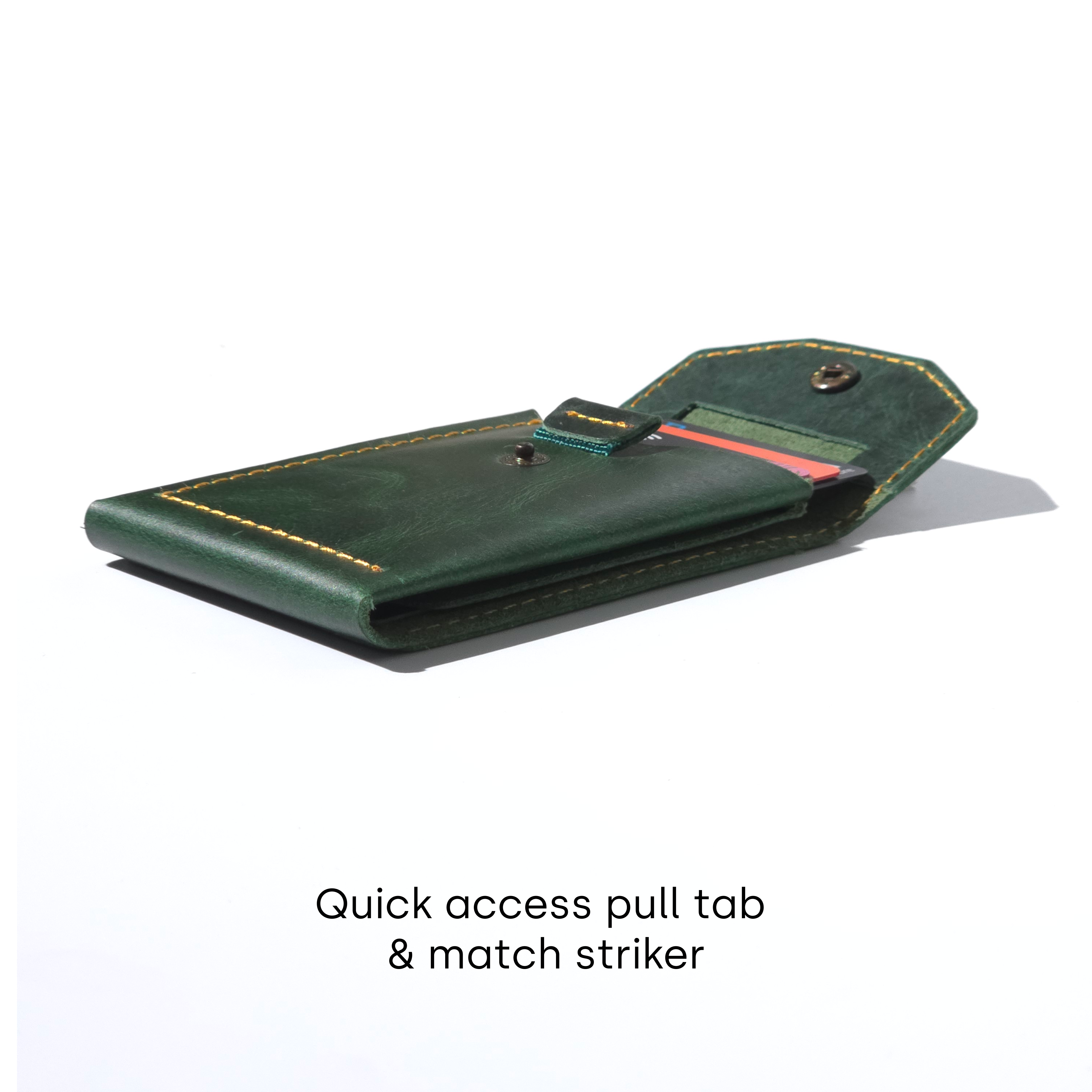 Rich Green Flip Max Wallet