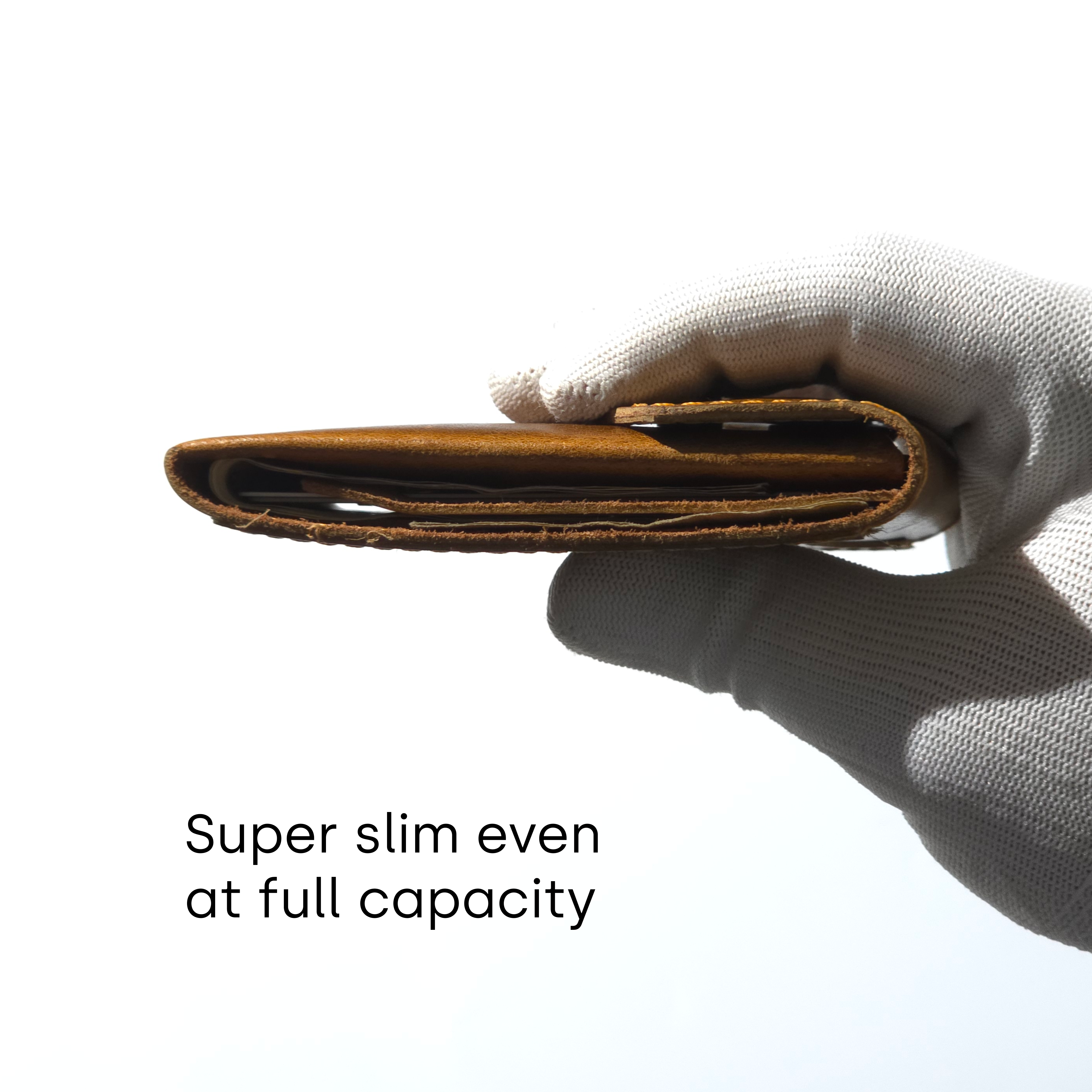 Mahogny Brown Flip Max Wallet