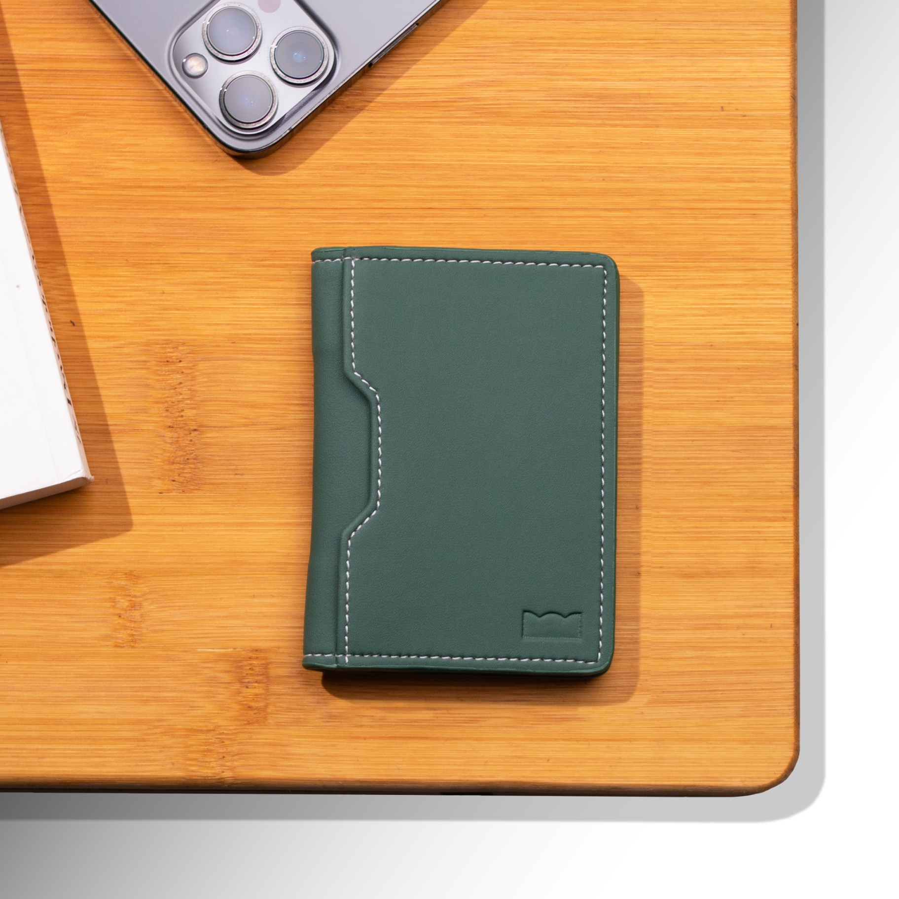 Opal Green Compact Wallet