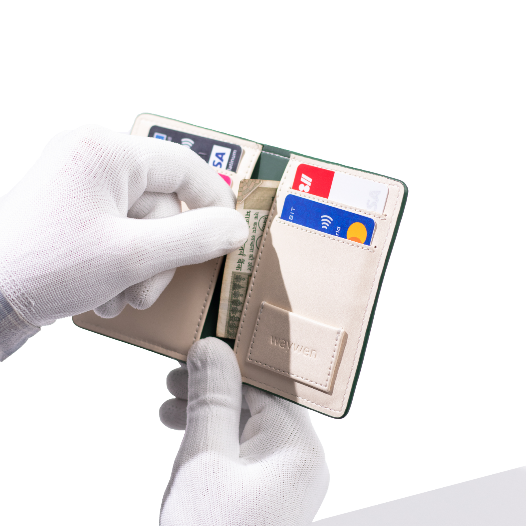 Opal Green Compact Wallet