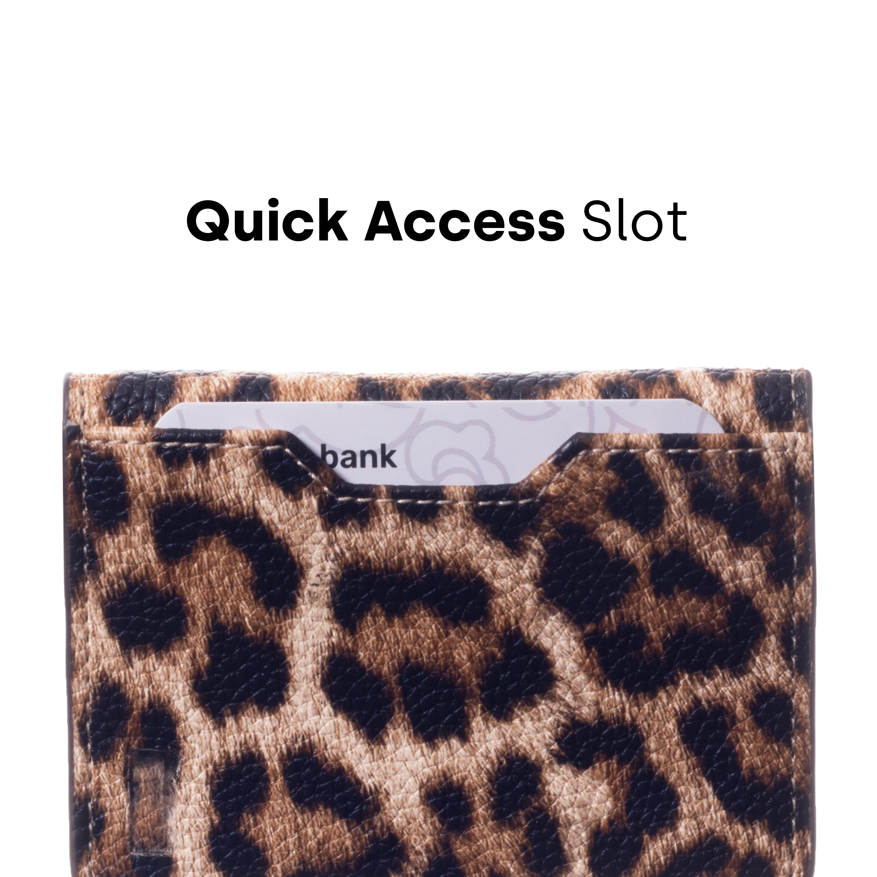 Rich Leopard Compact Wallet