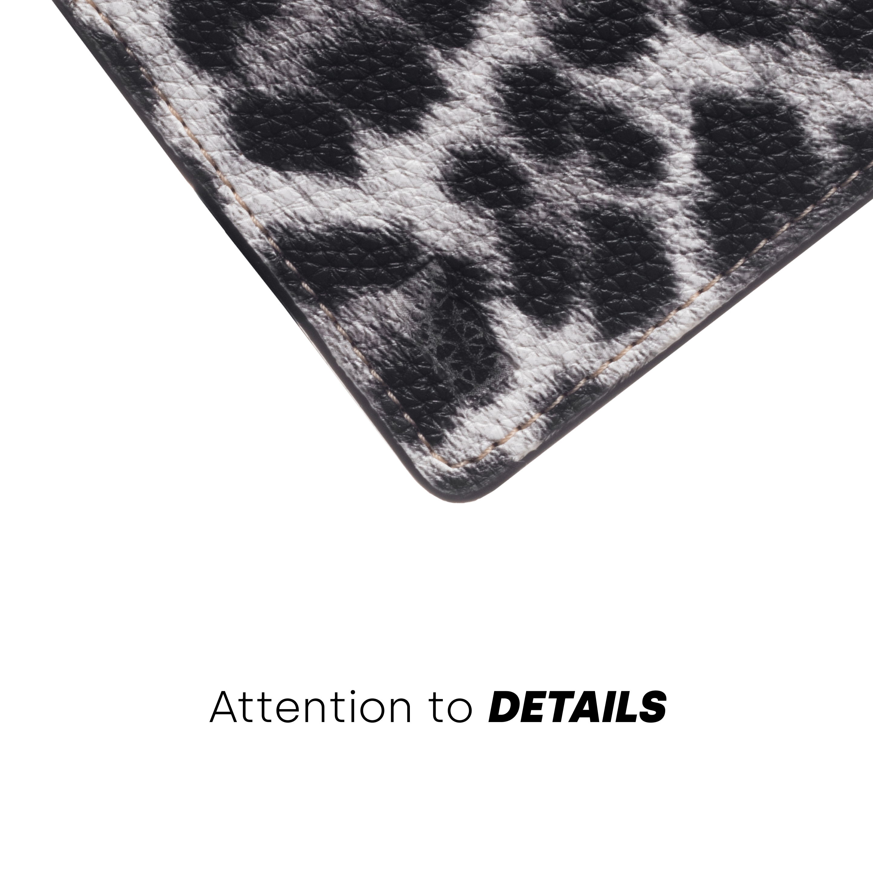 Snow Leopard Compact Wallet
