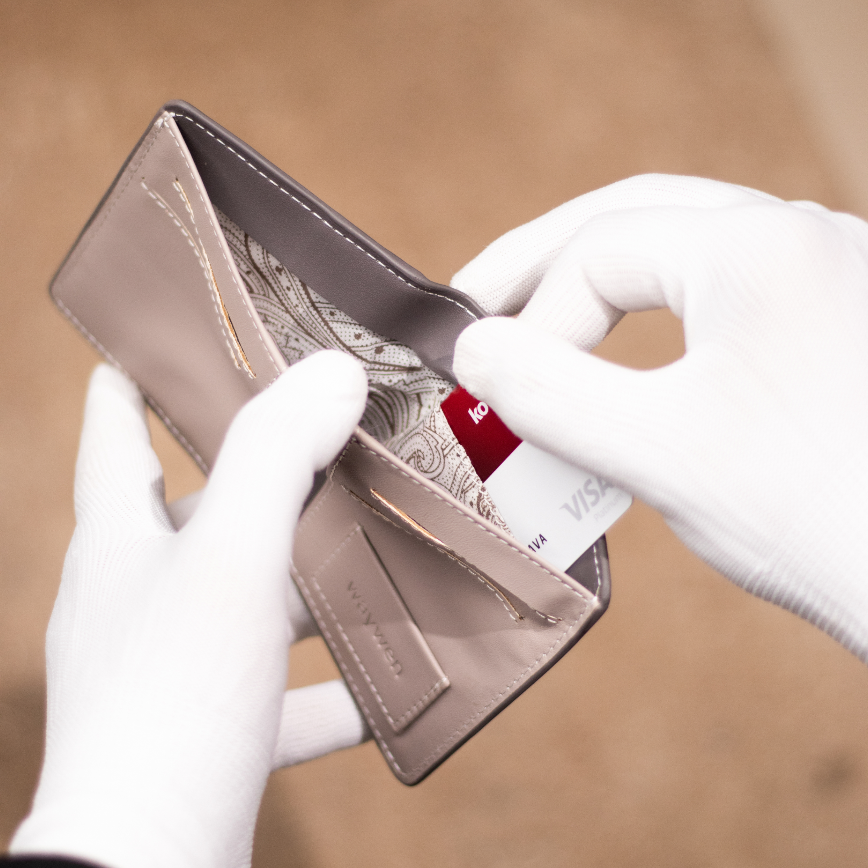 Stealth Grey Mini Ambassador Wallet