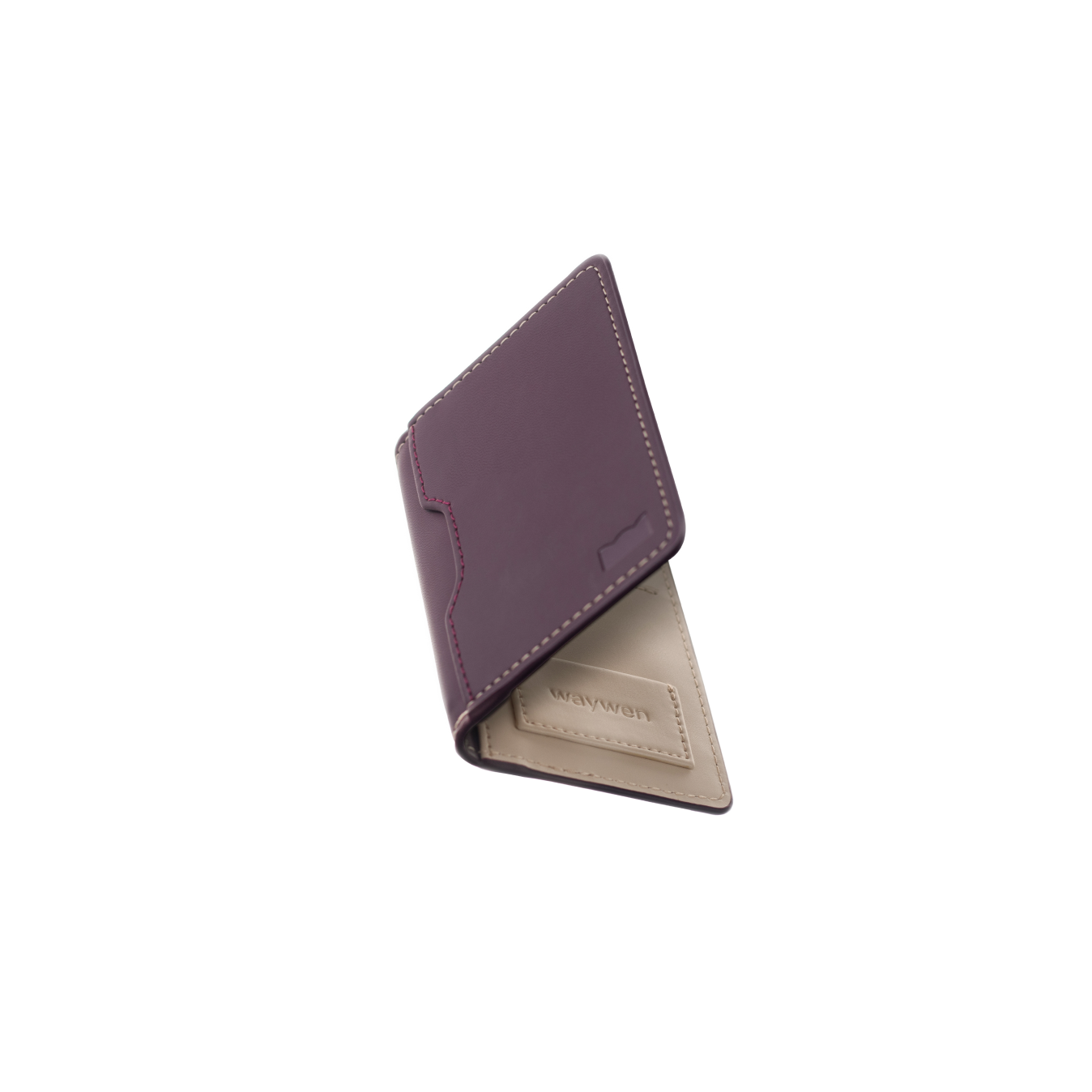 Port Wine Compact Wallet