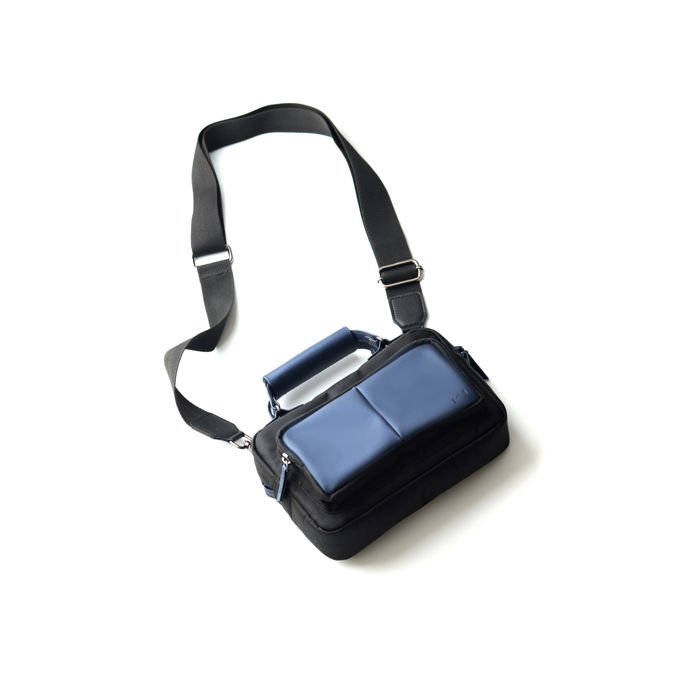 Vintage Miniature Sling Bag - Metallic Blue