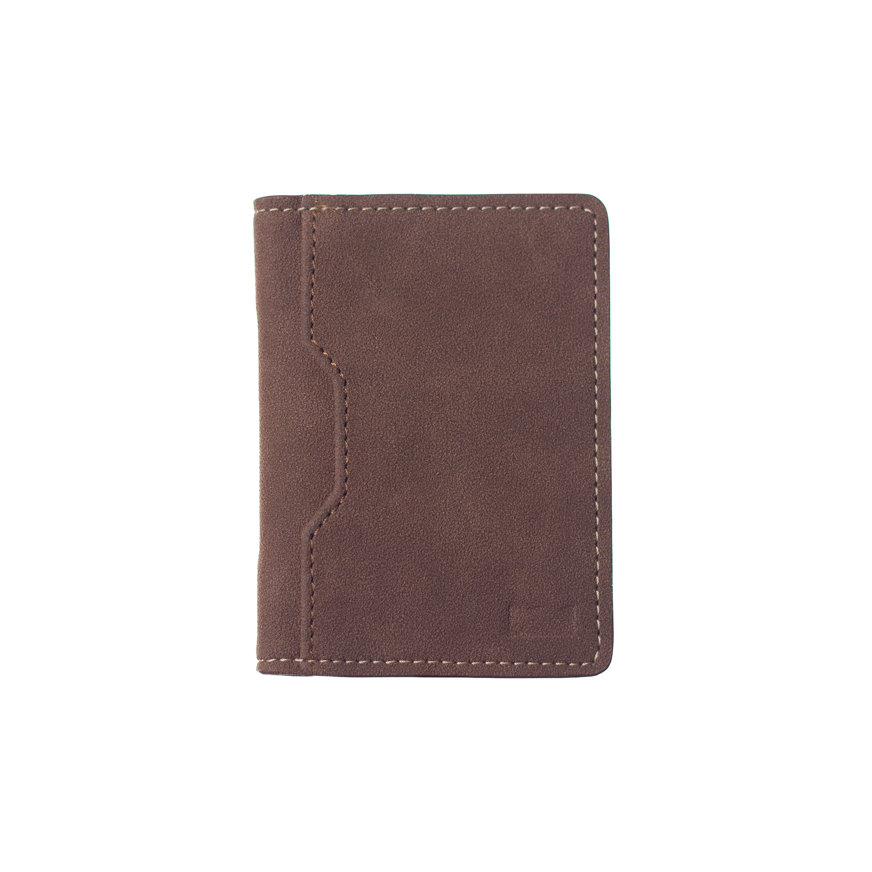 Chocolate Brown Suede Wallet