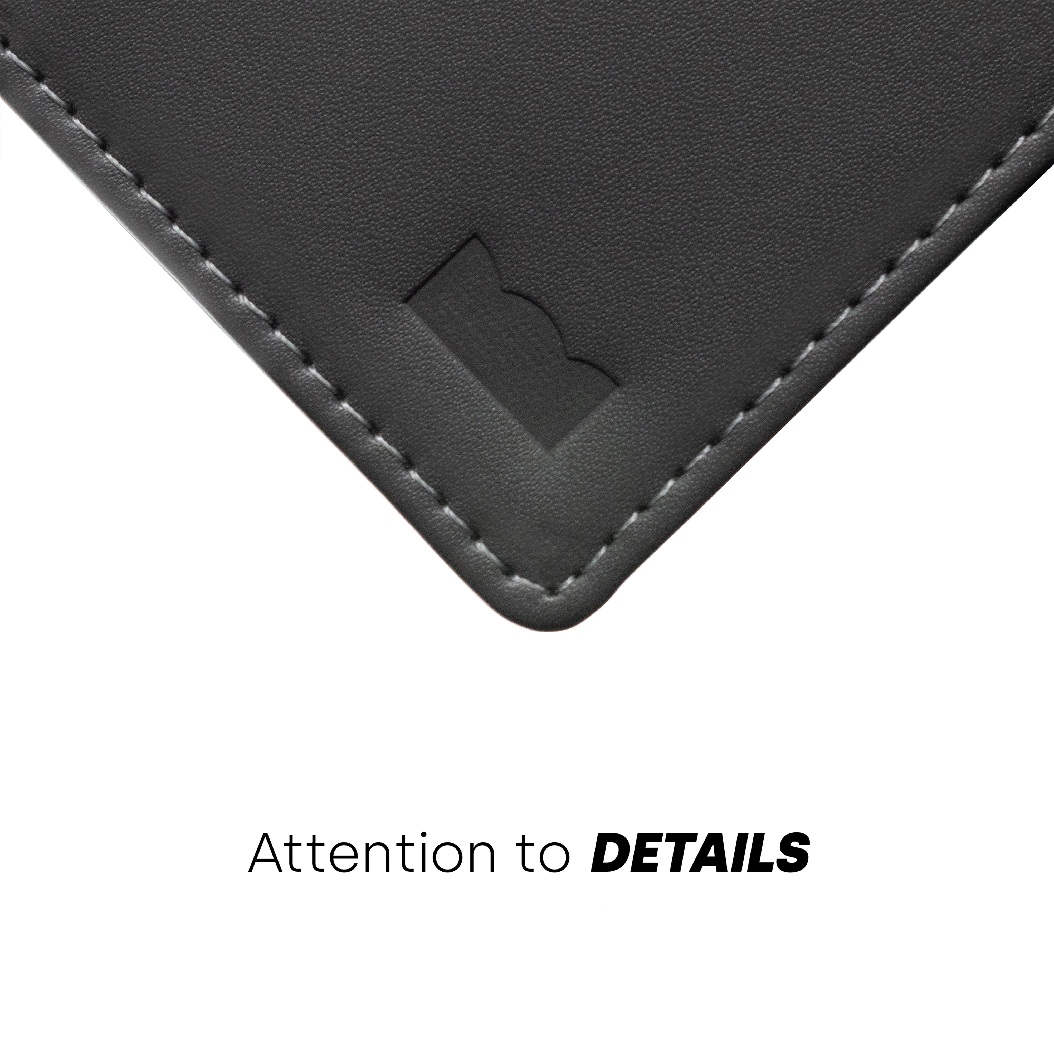 Stealth Grey Compact Wallet