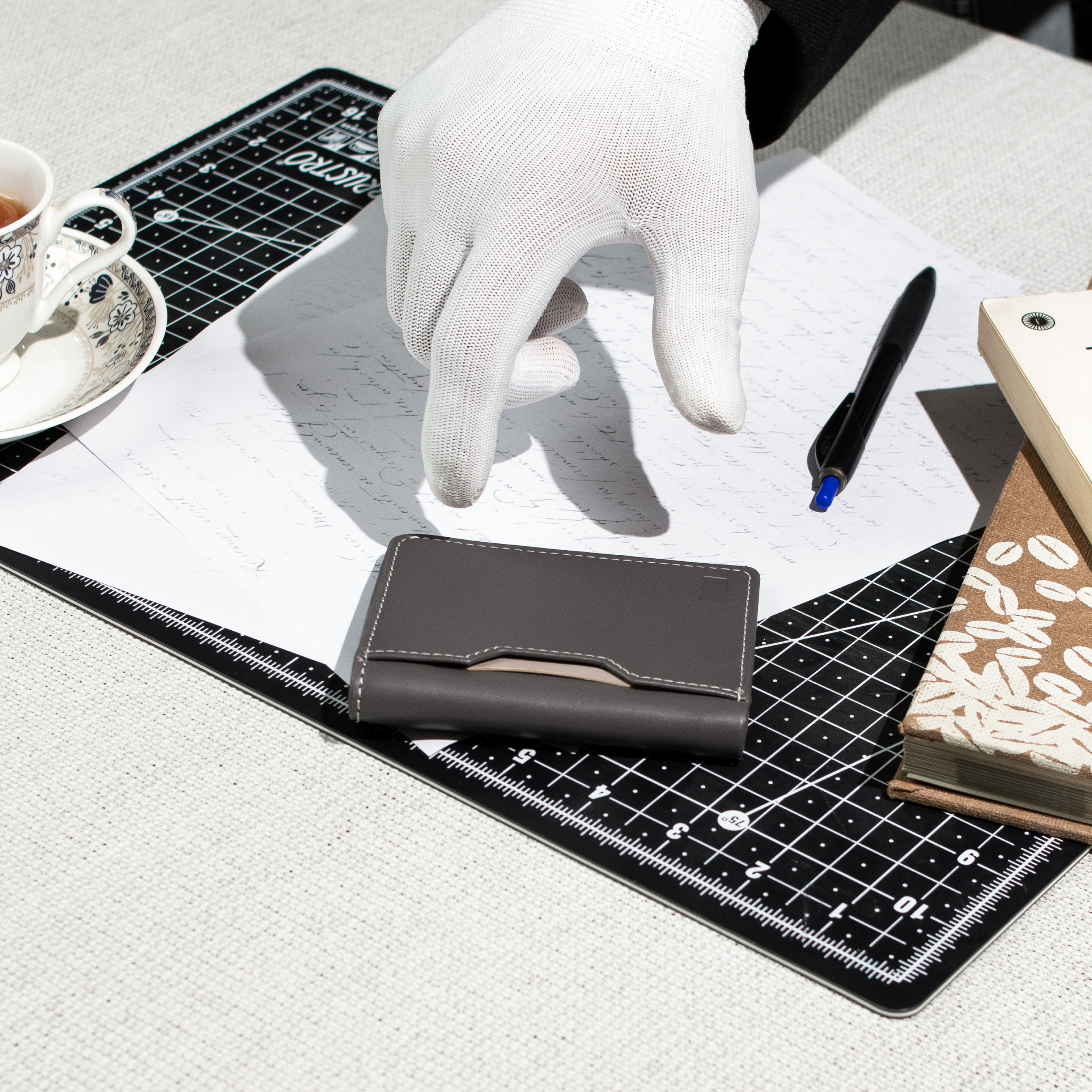 Stealth Grey Mini Ambassador Wallet
