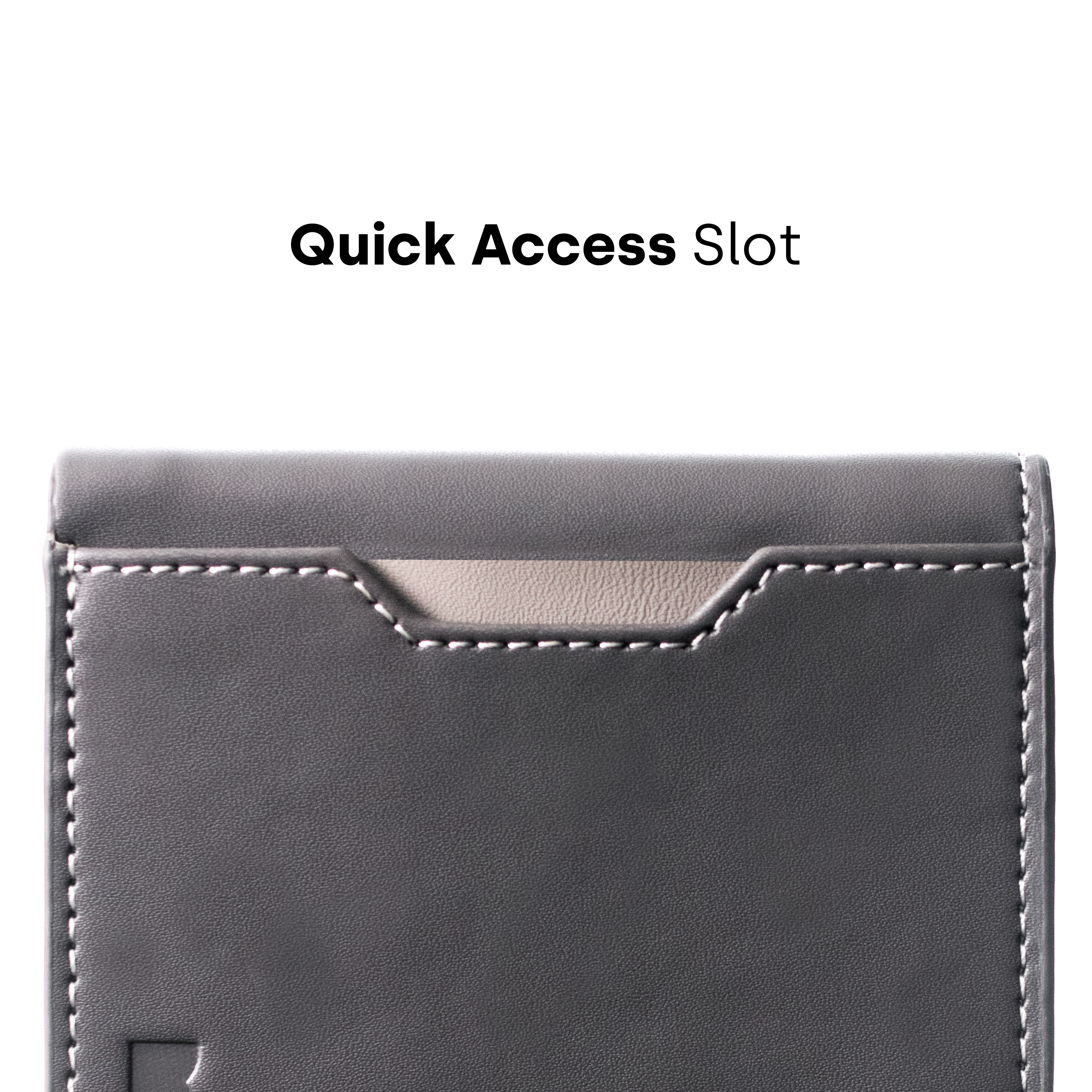 Stealth Grey Mini Ambassador Wallet
