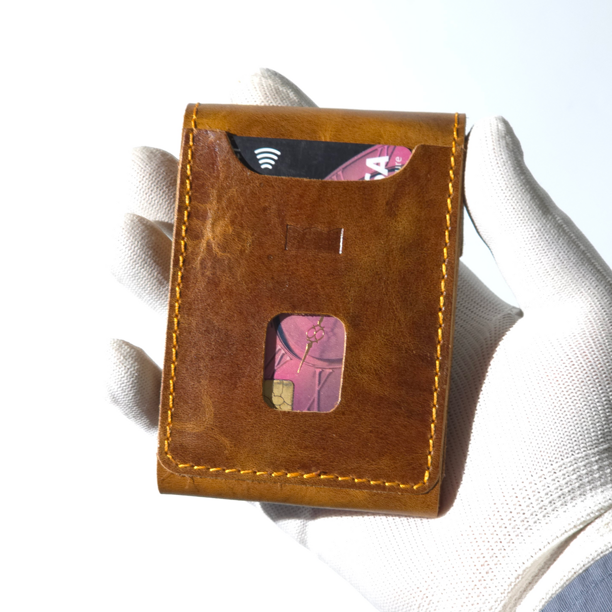 Mahogny Brown Flip Max Wallet