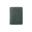 British Green Suede Wallet