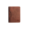 Walnut Brown Compact Wallet